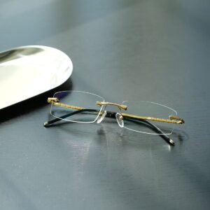 Luma Rectangle Full Rim Green